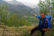 Monte Zucco (Direttissima / Sentiero Panoramico) da San Pellegrino Terme il 22 aprile 2016  - FOTOGALLERY